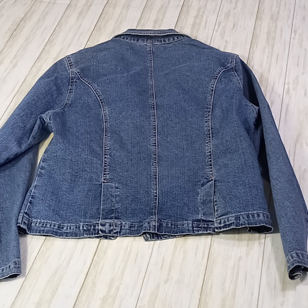 Ethyl Vintage Denim Jacket Size Medium - Picture 9 of 13
